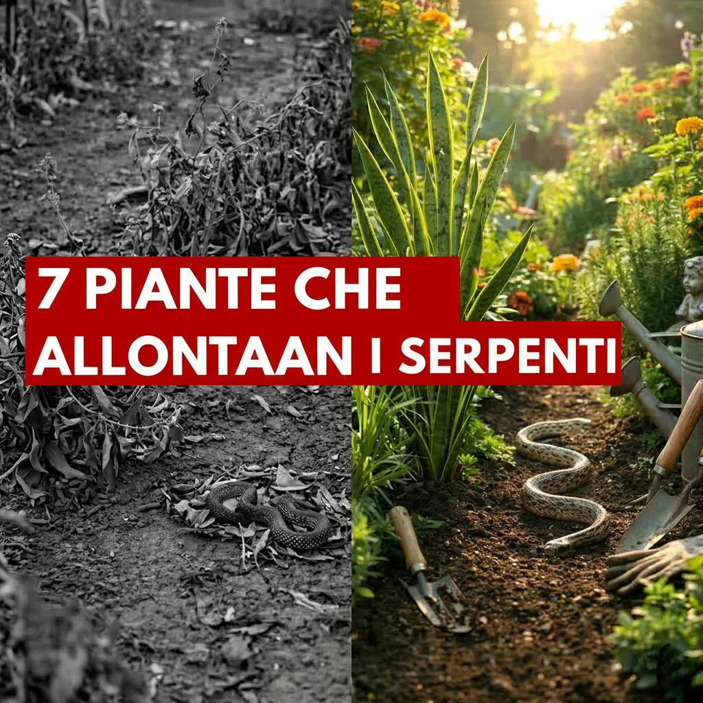 7 piante che possono aiutare a tenere lontani i serpenti dal giardino