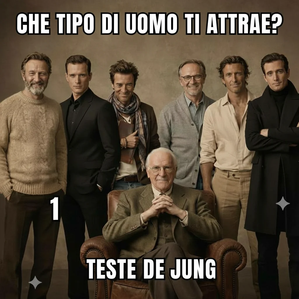 Che tipo di uomo ti attrae? Un test psicologico ispirato a Carl Jung per riflettere sulle tue relazioni