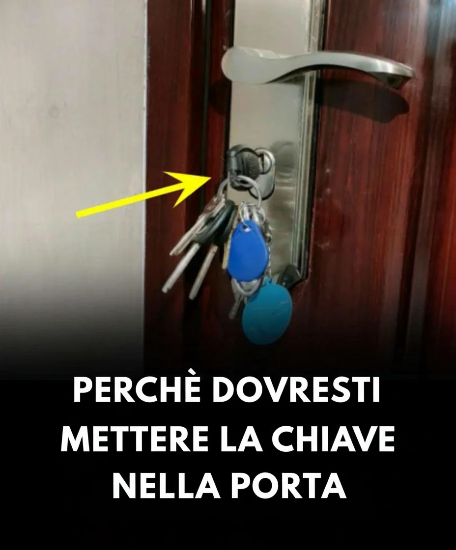 Perché dovresti lasciare la chiave nella toppa prima di andare a dormire?